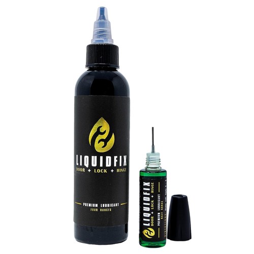 Door lock hinge lubricant - ,