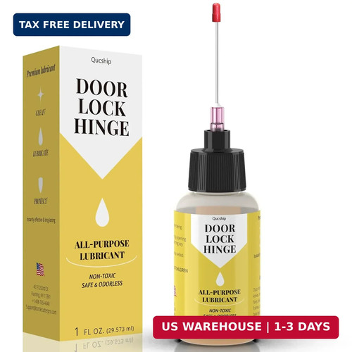 Door hinge lubricant - door,